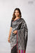 Black Handwoven Banarasi Silk Saree