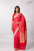 Red Pink Handwoven Banarasi Silk Saree