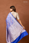 Royal Blue Handwoven Banarasi Silk Saree