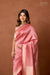 Fuchsia Pink Handwoven Banarasi Silk Saree