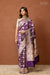 Purple Handwoven Banarasi Silk Saree