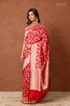 Red Handwoven Banarasi Silk Saree