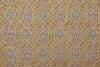 Yellow Organza Silk Embroidered Fabric