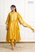 Mustard Yellow Banarasi Tissue Silk Kurta Set