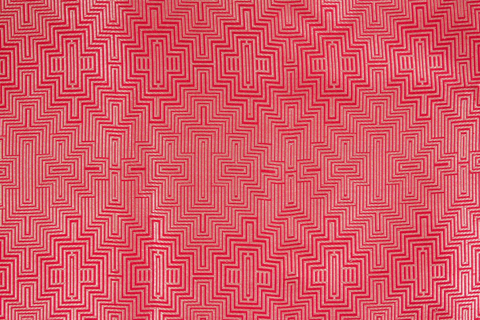 Pink Dual Tone Handwoven Banarasi Brocade Fabric