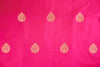 Pink Handwoven Banarasi Silk Fabric