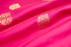 Pink Handwoven Banarasi Silk Fabric