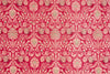 Pink Dual Tone Handwoven Banarasi Brocade Fabric