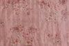 Onion Pink Banarasi Tissue Silk Fabric