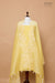 Yellow Handwoven Banarasi Chanderi Suit Piece