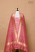 Onion Pink Handwoven Banarasi Chiniya Silk Suit Piece