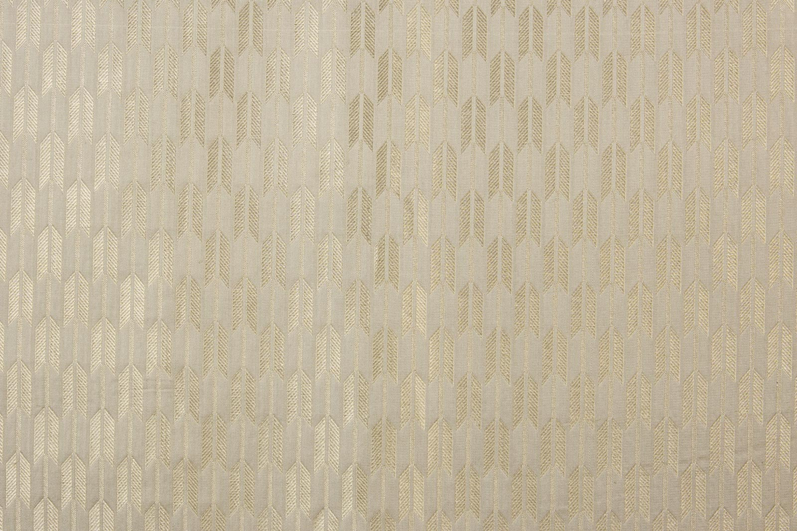 Grey Handwoven Banarasi Satin Silk Fabric