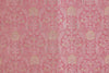 Pink Handwoven Banarasi Brocade Fabric