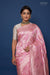 Pink Handwoven Banarasi Silk Saree