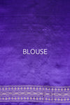 Bluish Purple Handwoven Banarasi Kadhua Silk Saree