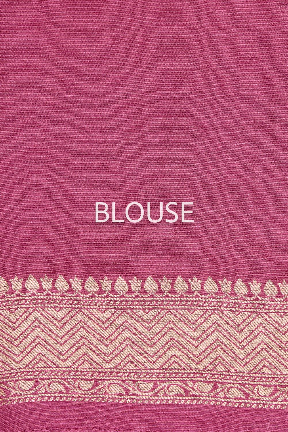 Onion Pink Handwoven Banarasi Moonga Silk Saree