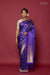 Purple Handwoven Banarasi Silk Saree