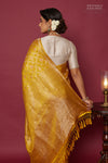 Mustard Yellow Handwoven Banarasi Silk Saree