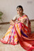 Multicolor Rangkat Handwoven Banarasi Kadhua Silk Saree