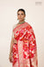 Red Handwoven Banarasi Kadhua Silk Saree