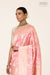 Pink Handwoven Banarasi Silk Saree