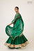 Bottle Green Silk Lehenga Set