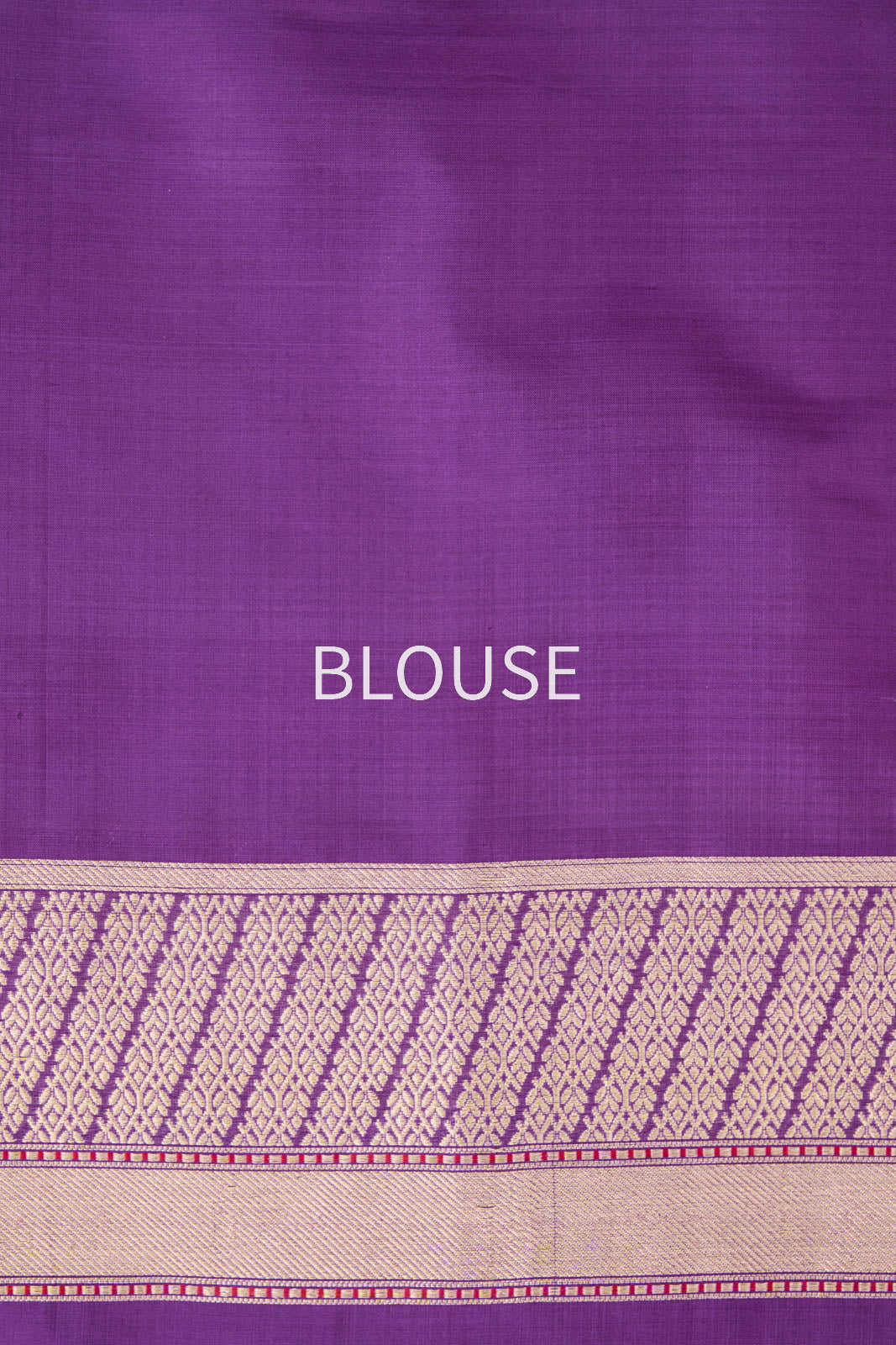 Purple Handwoven Banarasi Kadhua Silk Saree