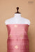 Onion Pink Handwoven Banarasi Dupion Silk Suit Piece