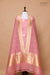 Onion Pink Handwoven Banarasi Dupion Silk Suit Piece