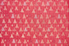 Red Pink Handwoven Banarasi Brocade Fabric