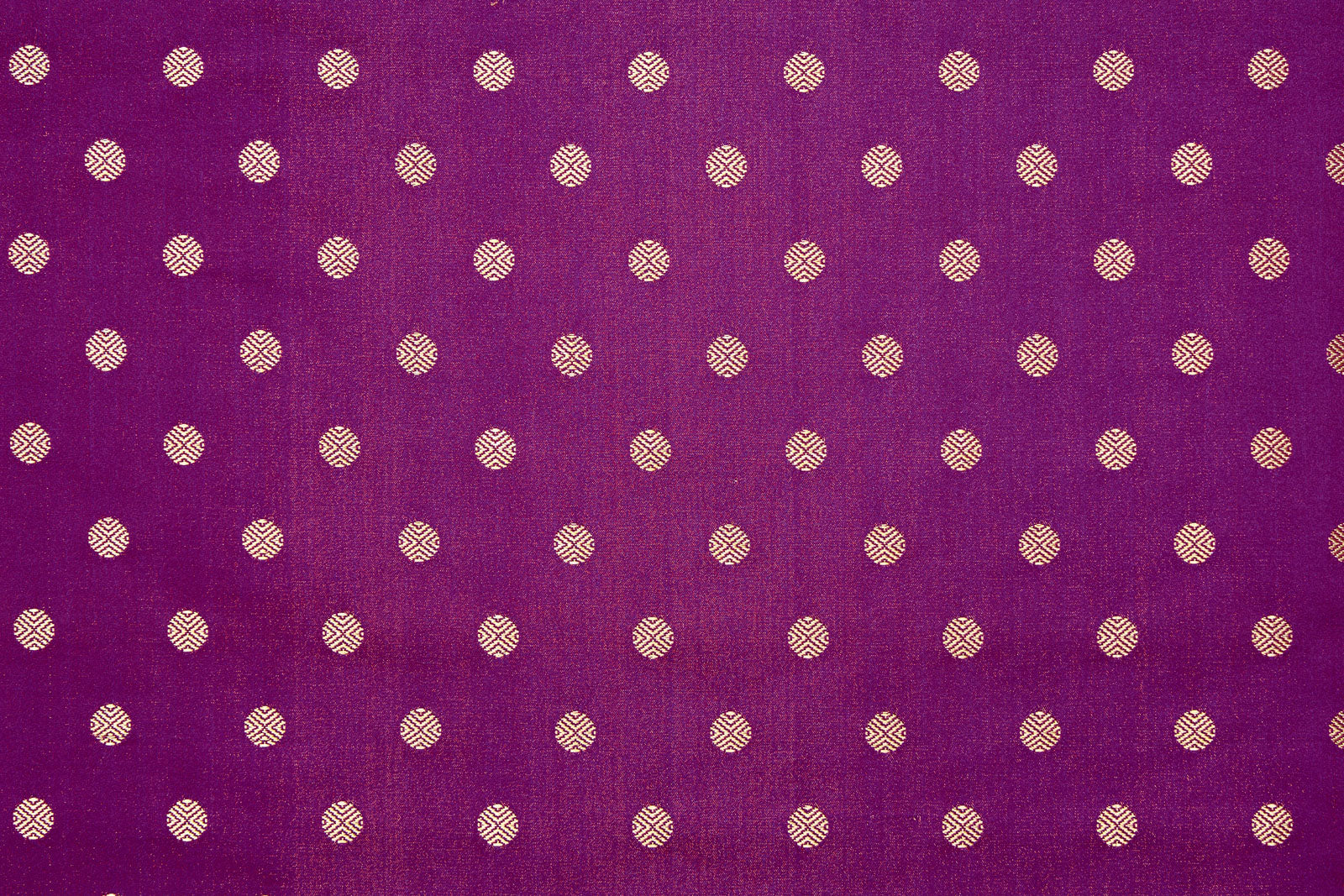 Magenta Pink Handwoven Banarasi Mashru Silk Fabric