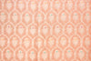 Peach Handwoven Banarasi Tissue Silk Fabric