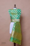 Green Dual Tone Handwoven Banarasi Silk Dupatta