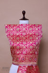 Pink Dual Tone Handwoven Banarasi Silk Dupatta