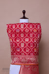 Red Handwoven Banarasi Silk Dupatta