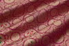 Magenta Pink Handwoven Banarasi Brocade Fabric