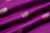 Magenta Pink Handwoven Banarasi Raw Silk Fabric