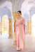 Baby Pink Handwoven Banarasi Kadhua Silk Saree