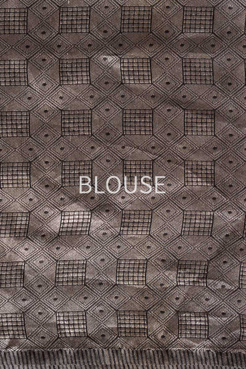 Black Handwoven Banarasi Silk Saree