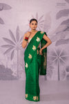 Green Handwoven Banarasi Pure Silk Saree