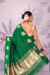 Green Handwoven Banarasi Pure Silk Saree