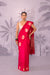 Red Pink Handwoven Banarasi Pure Silk Saree