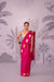 Fuchsia Pink Handwoven Banarasi Pure Silk Saree