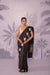 Black Handwoven Banarasi Pure Silk Saree