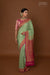 Green Handwoven Banarasi Crepe Silk Saree