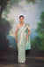 Mint Blue Handwoven Banarasi Silk Saree