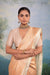 Mint Blue Handwoven Banarasi Silk Saree