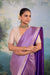 Blue Handwoven Banarasi Silk Saree