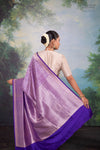 Blue Handwoven Banarasi Silk Saree