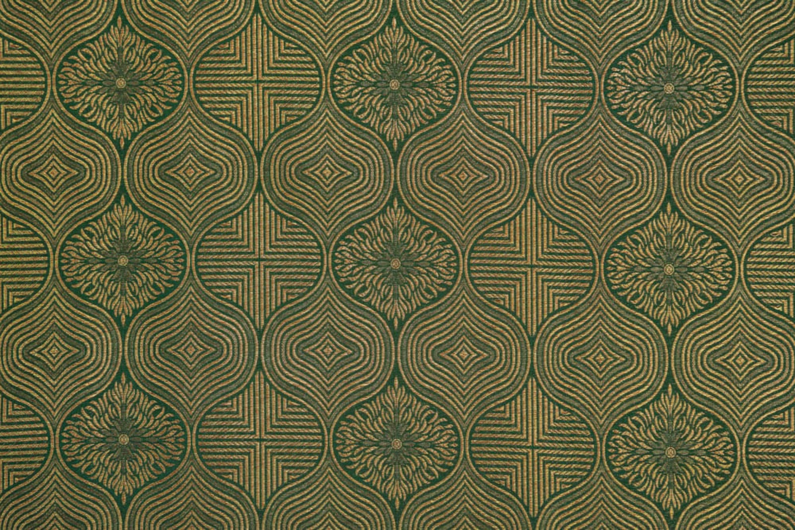 Bottle Green Handwoven Banarasi Brocade Fabric